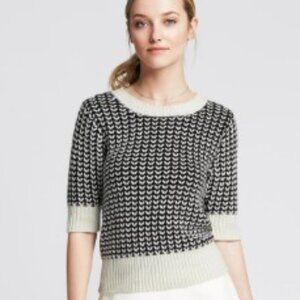 Banana Republic Heart-Stitch Pullover